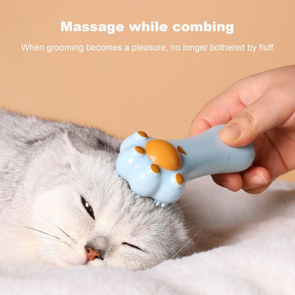 Cartoon Design Cat Toy Dual-purpose Cat Massage Comb Clean Mouth Cat Toys For Dental Care Digestion Pet Accessory