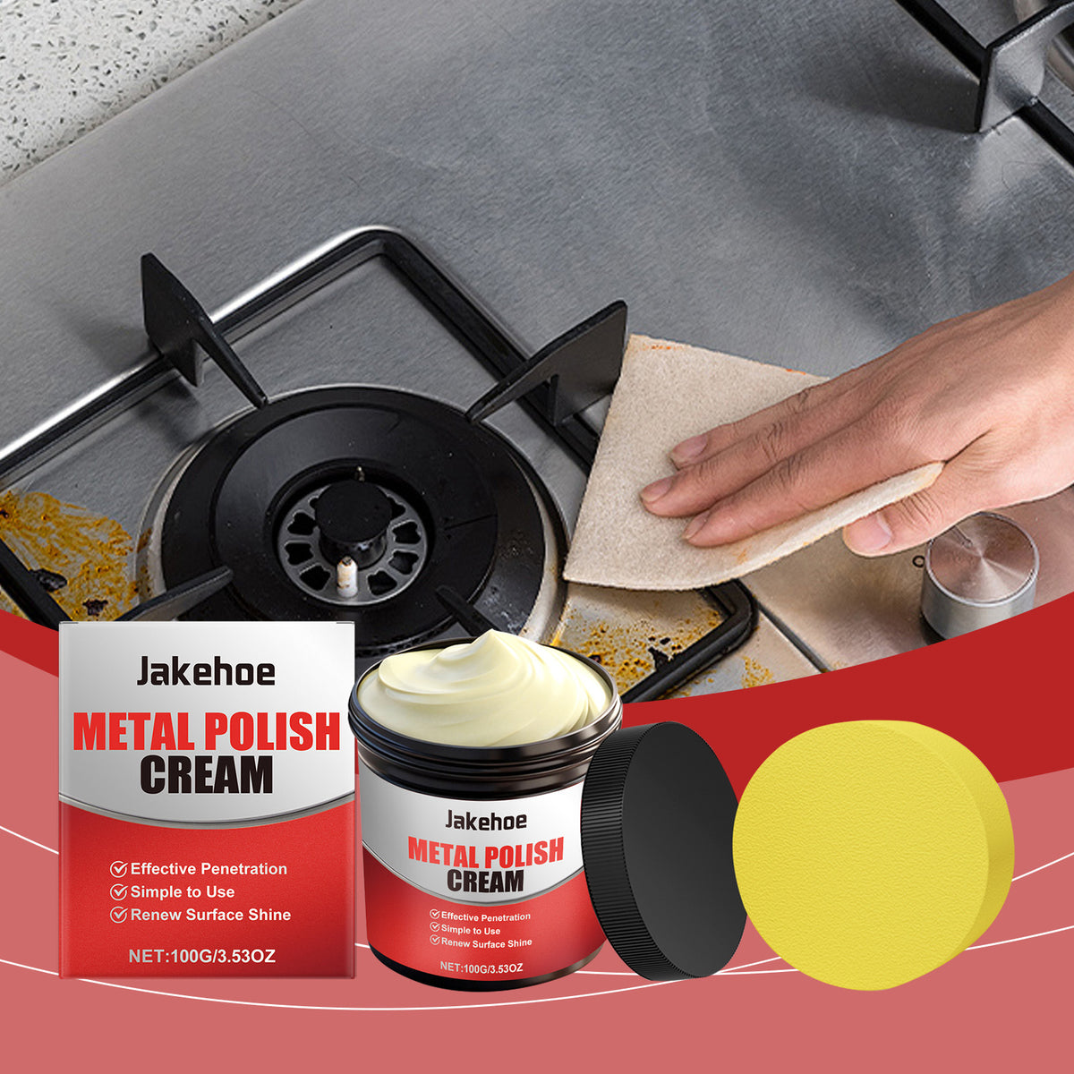 Jakehoe Metal Polish Cream