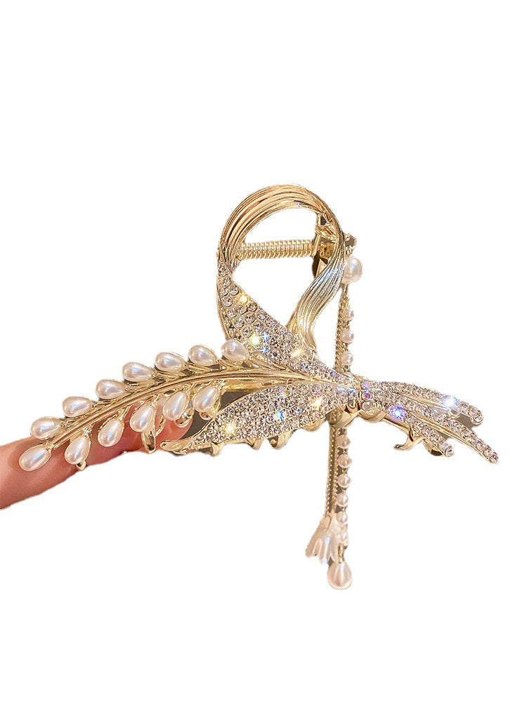 Summer Tassel Dished Hair Clip Headwear