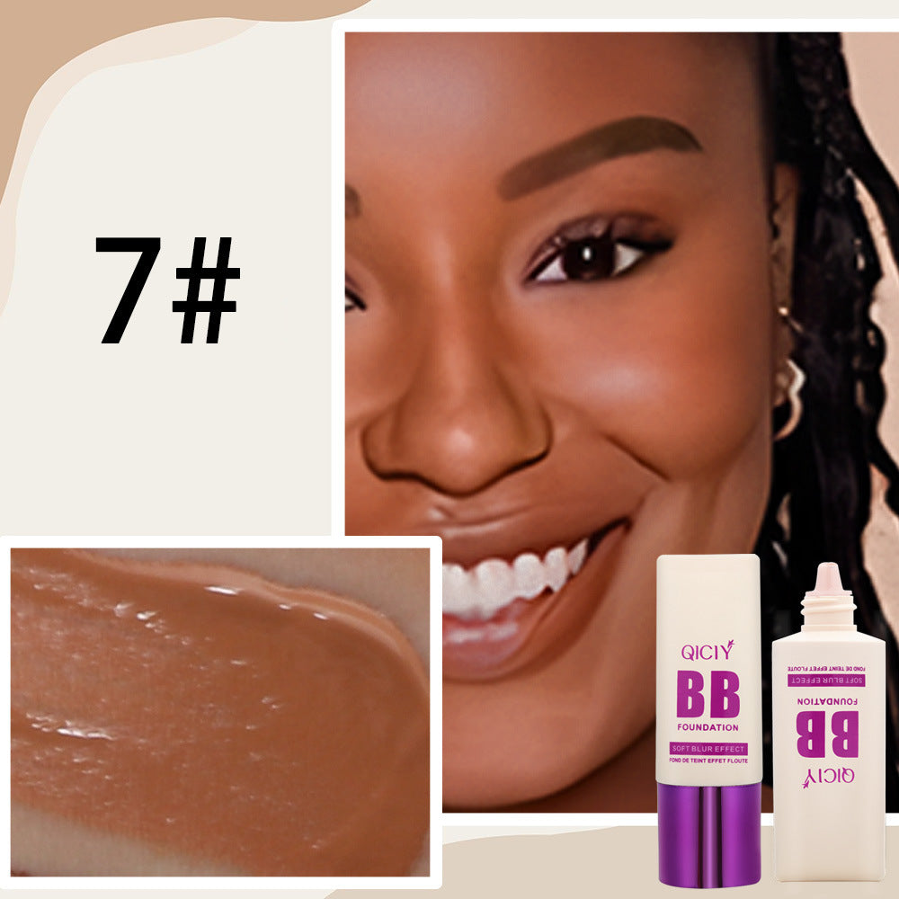 Qiciy Feeding Bottle Liquid Foundation Concealer Brightening Nourishing