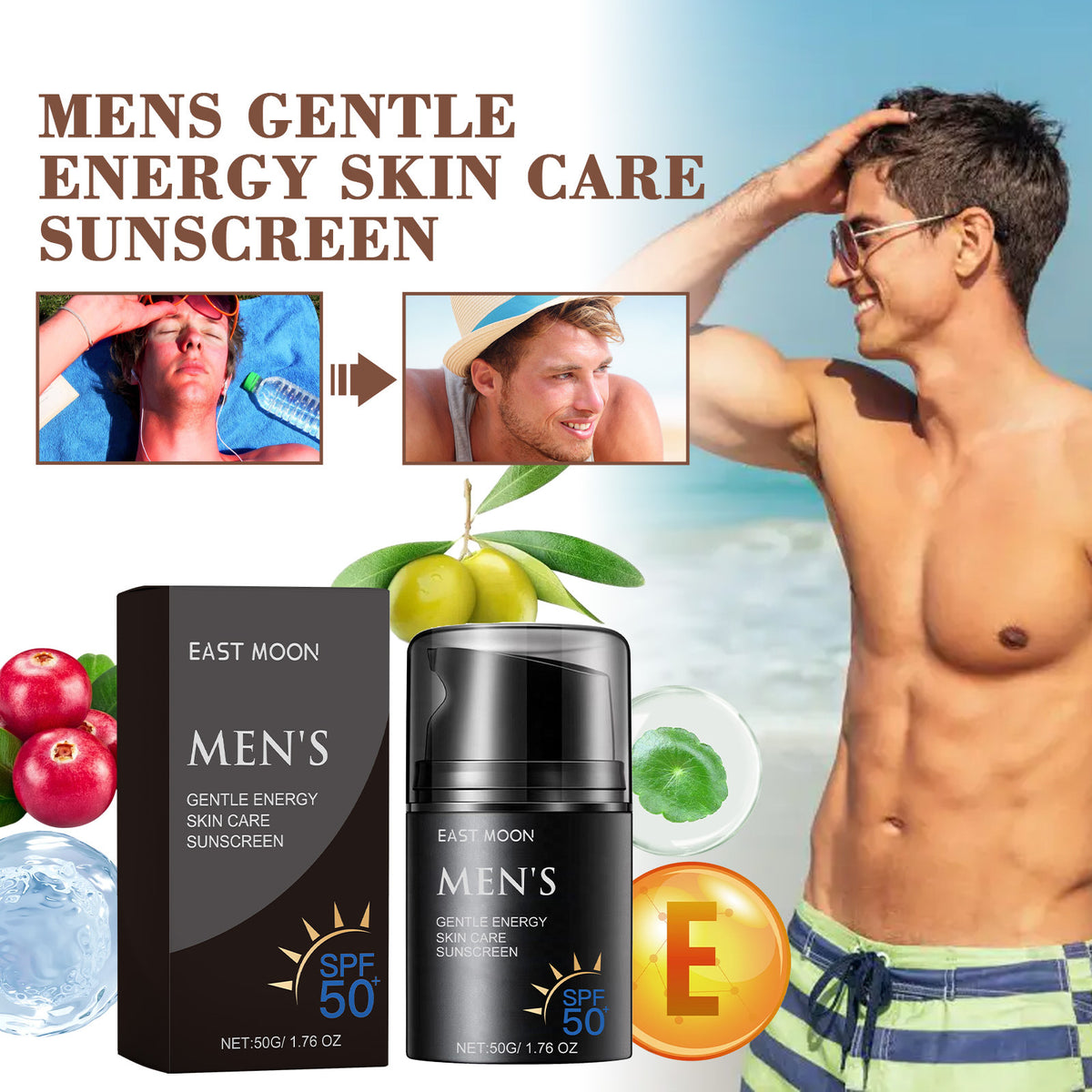 East Moon Moisturizing Mild Refreshing Protective Cream