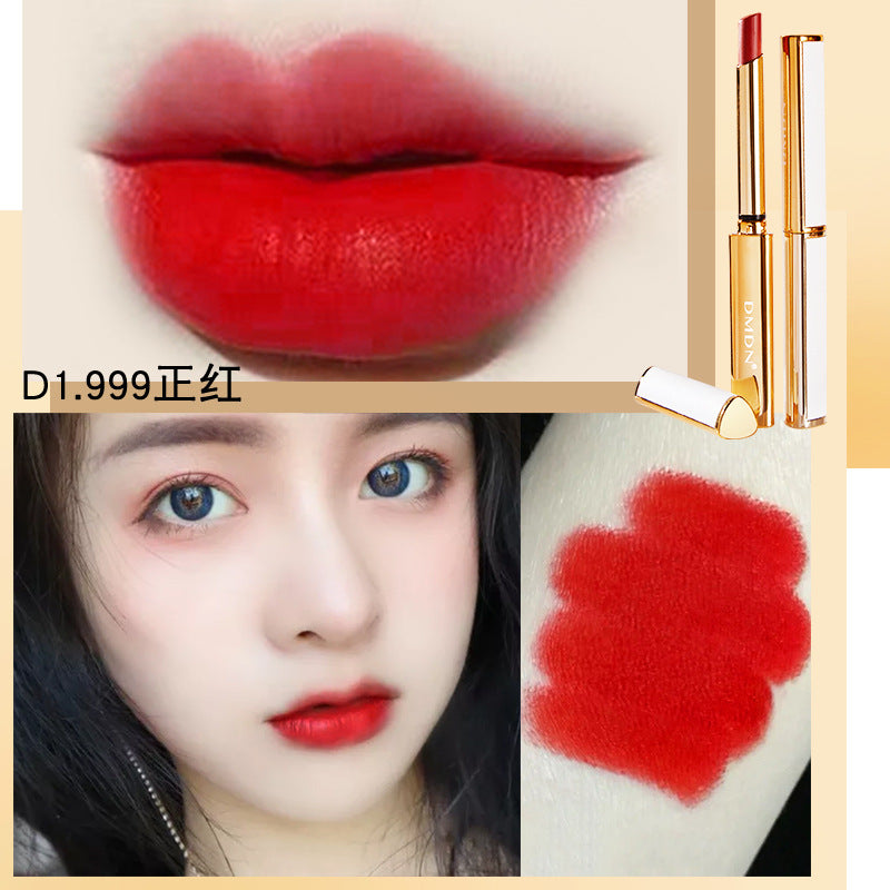 DMDN Thin Tube Lipstick Velvet Matte Lambskin Does Not Fade