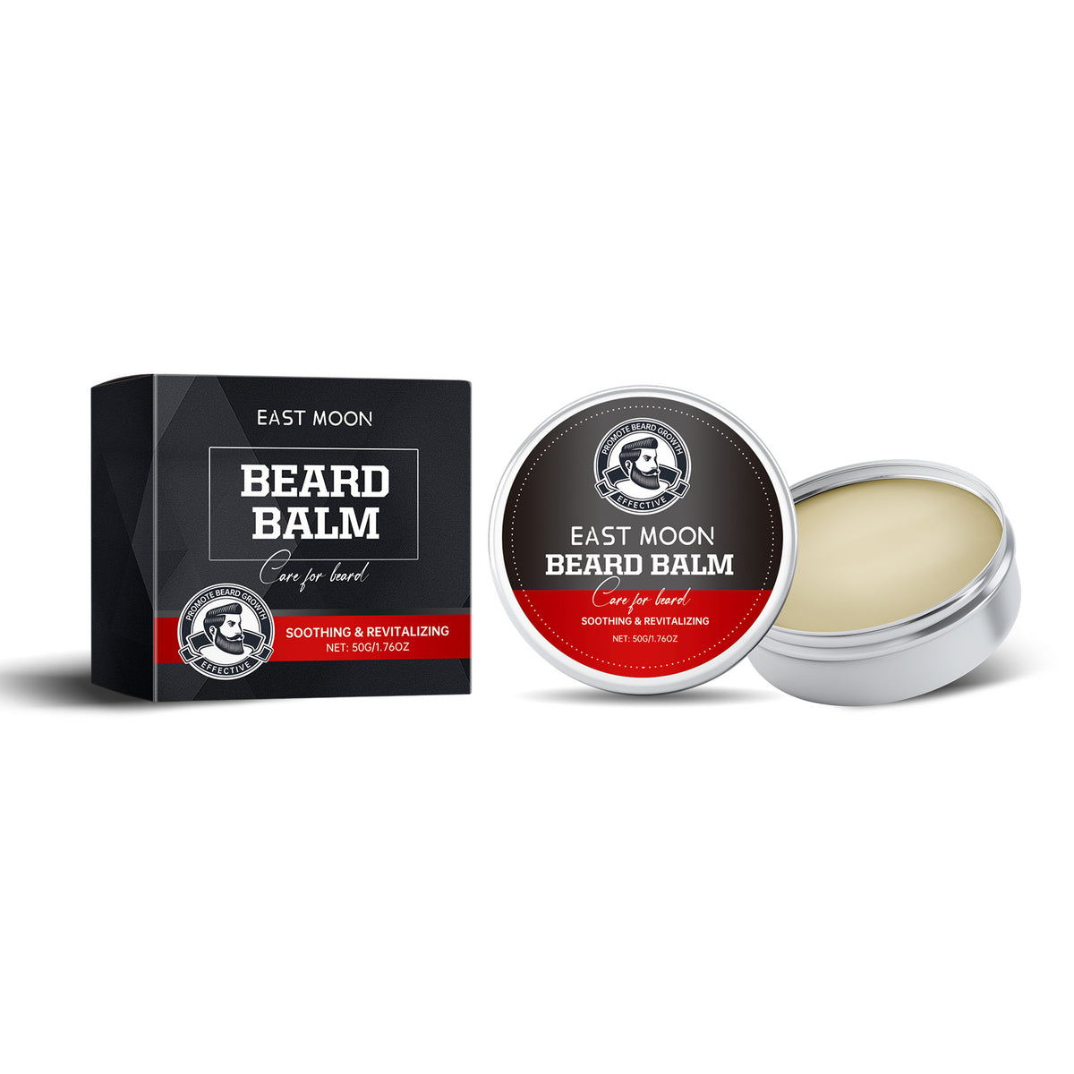 East Moon Beard Care Cream Men's Moisturizing And Cleaning