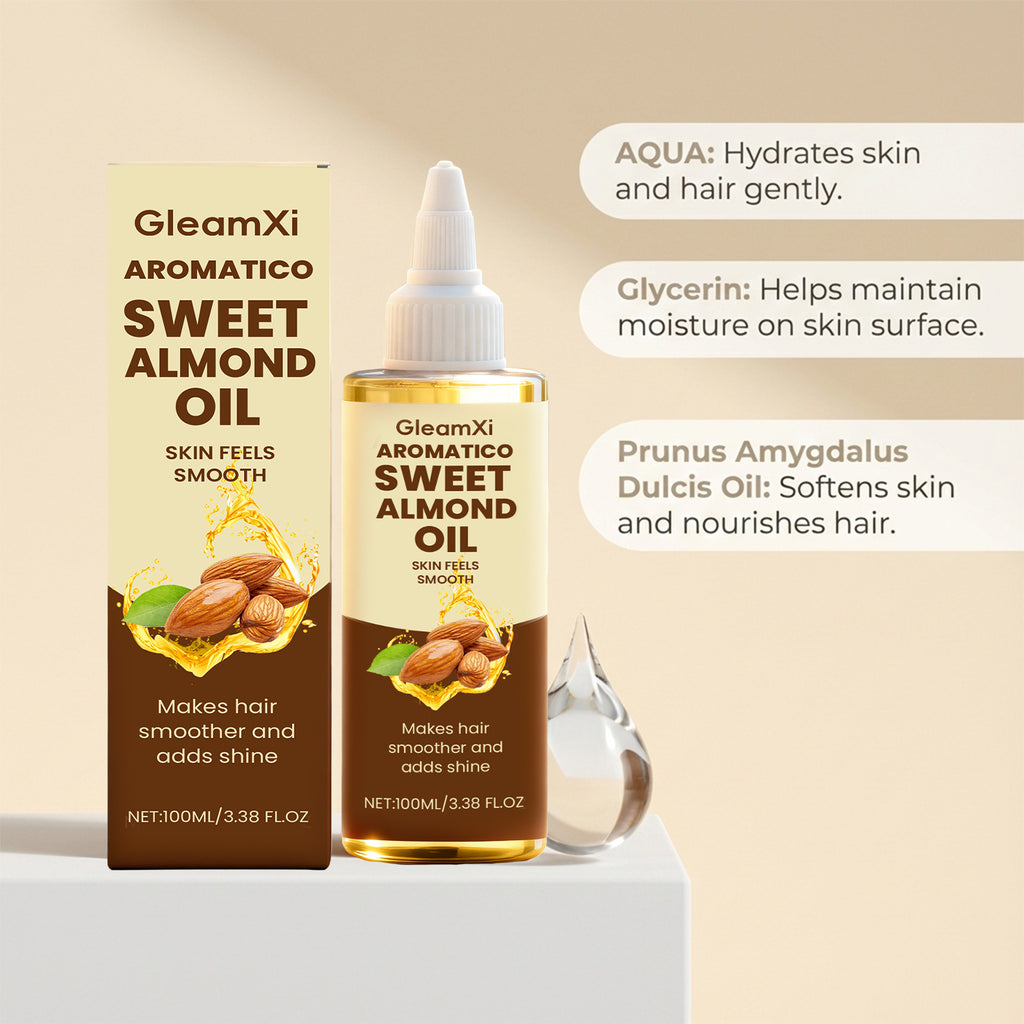 GleamXi Almond Beauty Oil