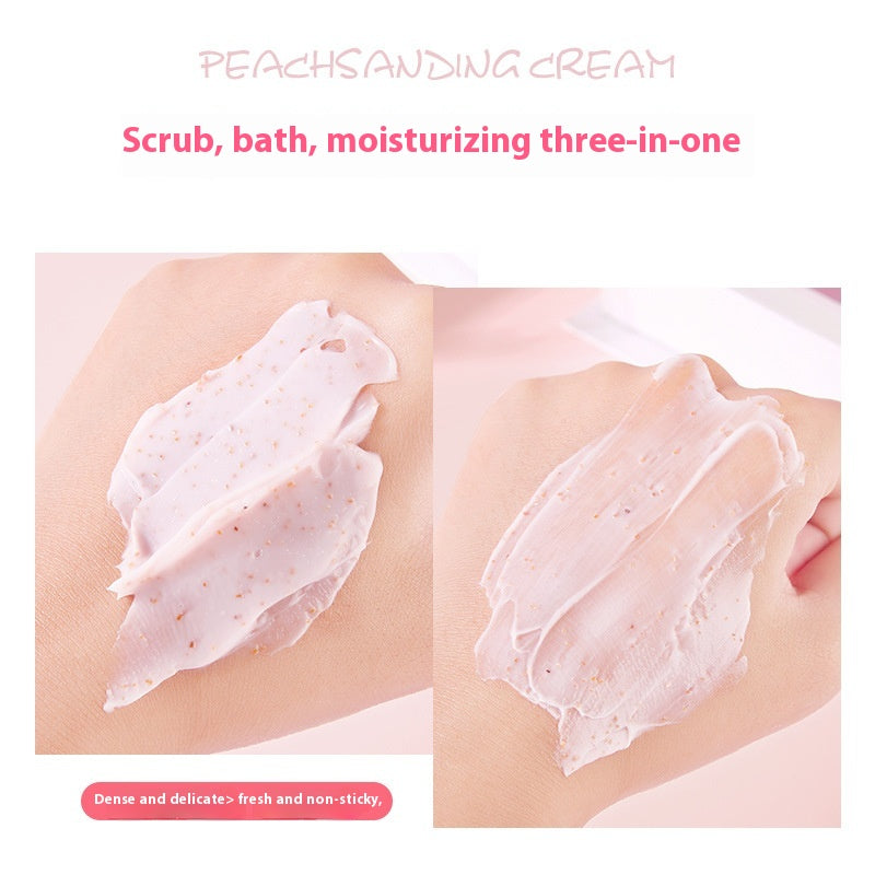 Heyxi Peach Moisturizing Body Scrub Cream