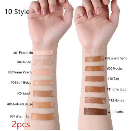 Langmanni Makeup Liquid Foundation Oil Control Concealer