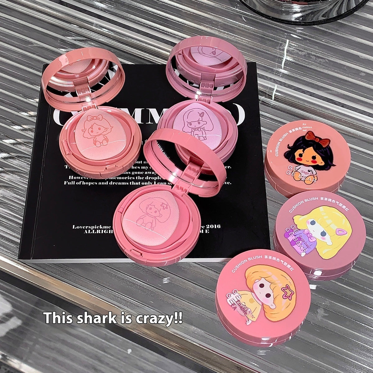 Cha Cha Peach Color Cushion Blush Brightening