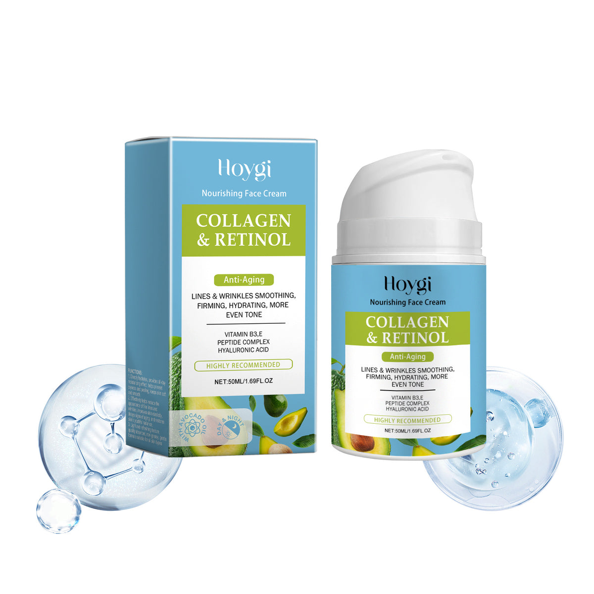 Hoygi Collagen Facial Moisturizing Cream Hydrating