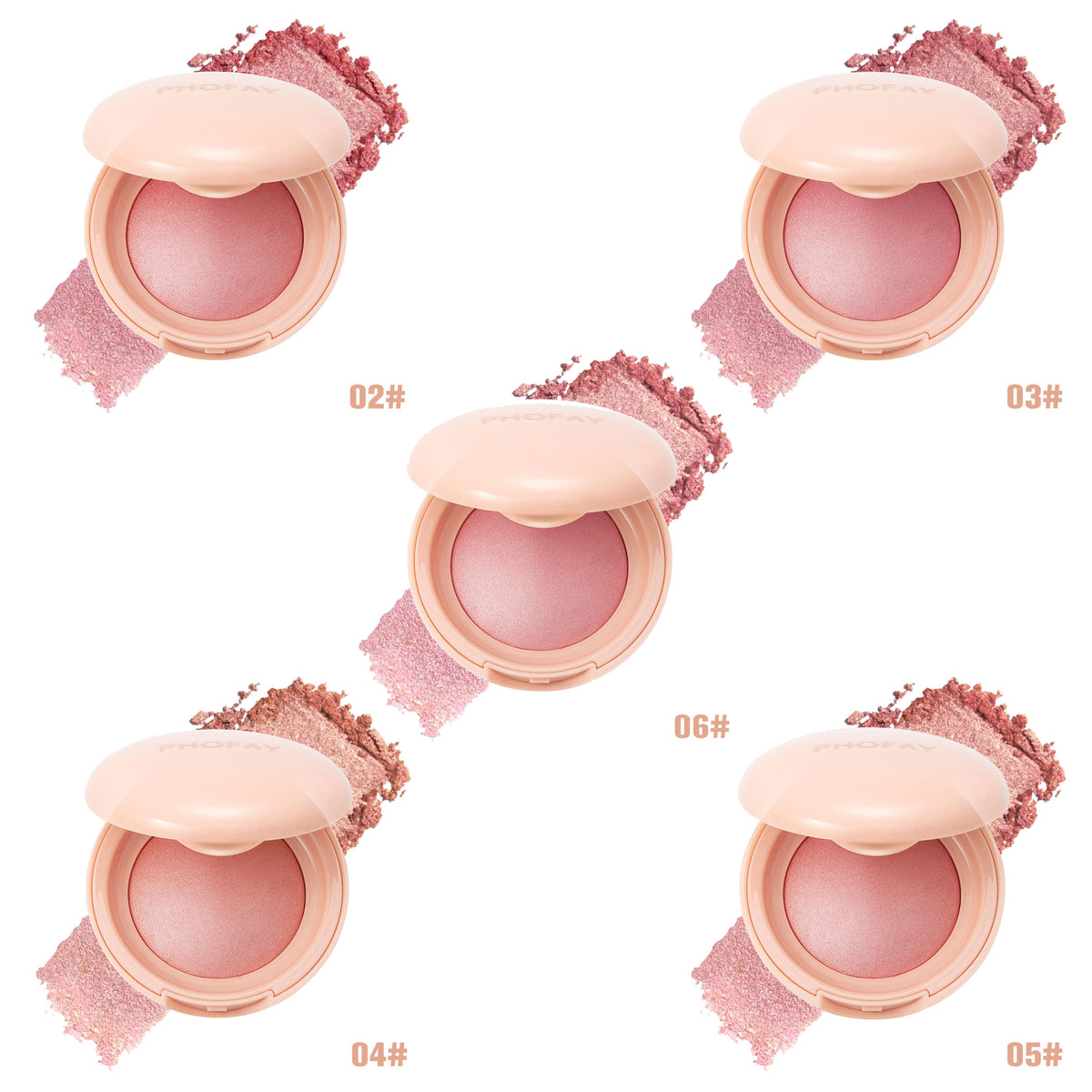 PHOFAY Luminous Powder Blush