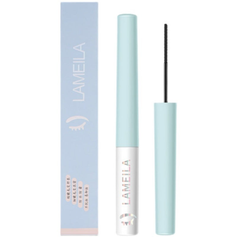 Lameila Fine Bruch Head Mascara Waterproof Sweat-proof Not Smudge Lengthened Curling Does Not Fade