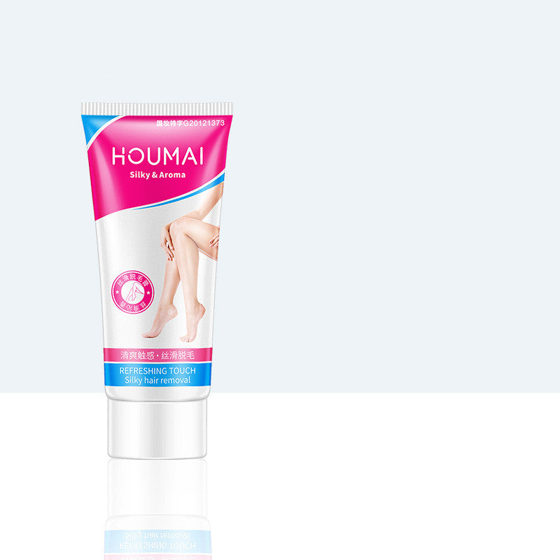 Houmal Depilatory Cream Men's And Women's Gentle National Makeup Special Words Armpit Leg Hair Removal Light Smooth Delicate Depilatory Cream