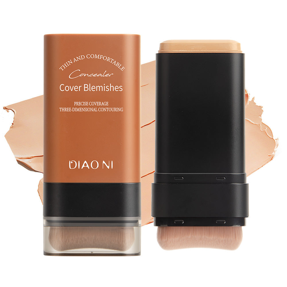 DIAONI With Brush 5 Colors 20g Moisturizing Light Transparent Concealing Foundation