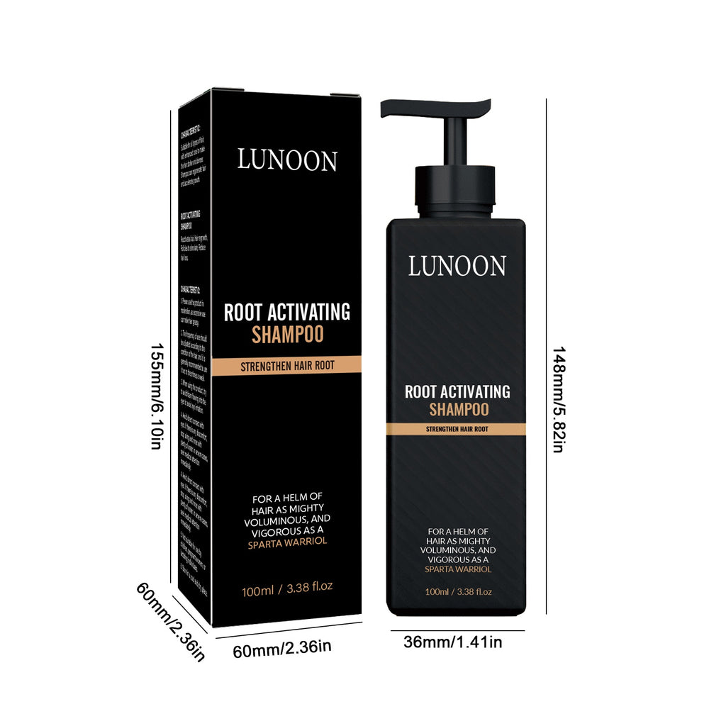 Lunoon Home Men And Women Fashion Simple Dense Hair Shampoo