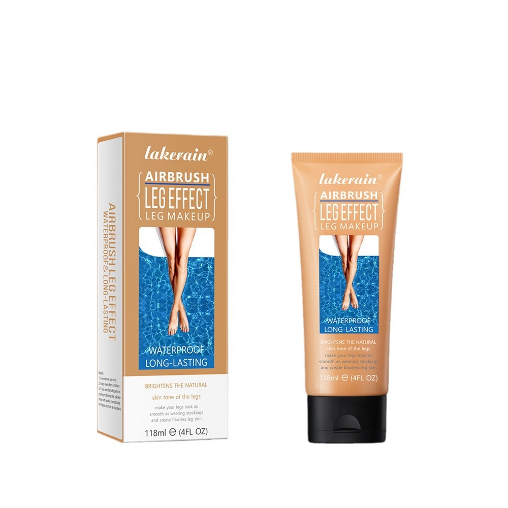 Lakerain Leg Liquid Foundation Concealer Uniform Wheat Color