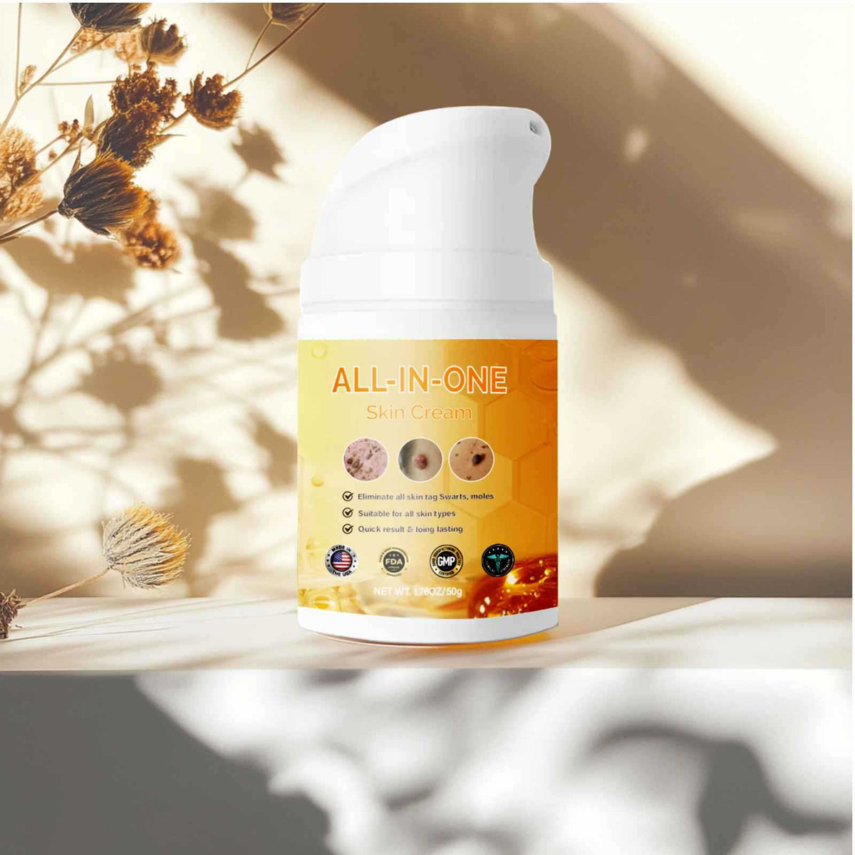 All-In-One Non-standard Skin Cleaning Neck Cream 50ml