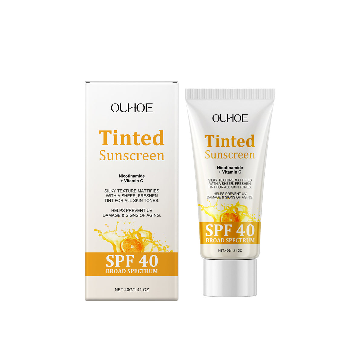 Ouhoe Vitamin C Protective Cream Summer Outdoor
