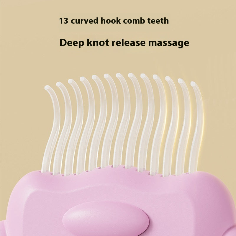 Pet Comb Beauty Cleaning Needle Comb Pet Brushing Pet Hair Brush