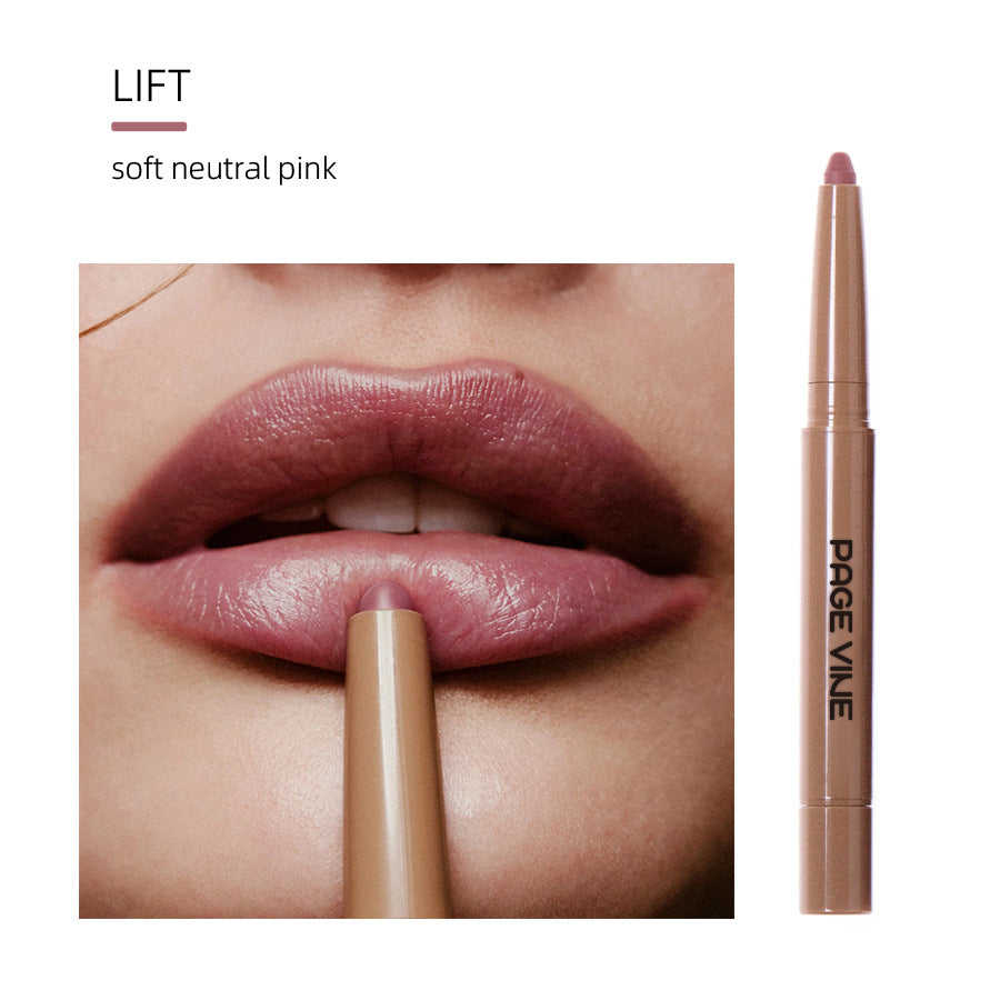 PageVine Matte Double-headed Silky Polypeptide Lip Liner