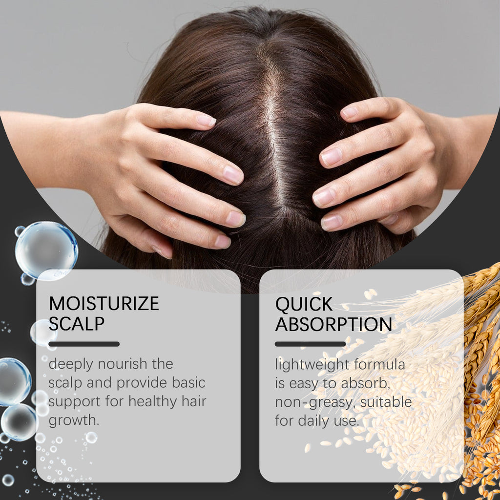 HoeGoa Hair Care Spray Hair Root Deep Moisturizing Scalp Massage Nourishing Nutritional Hair Care