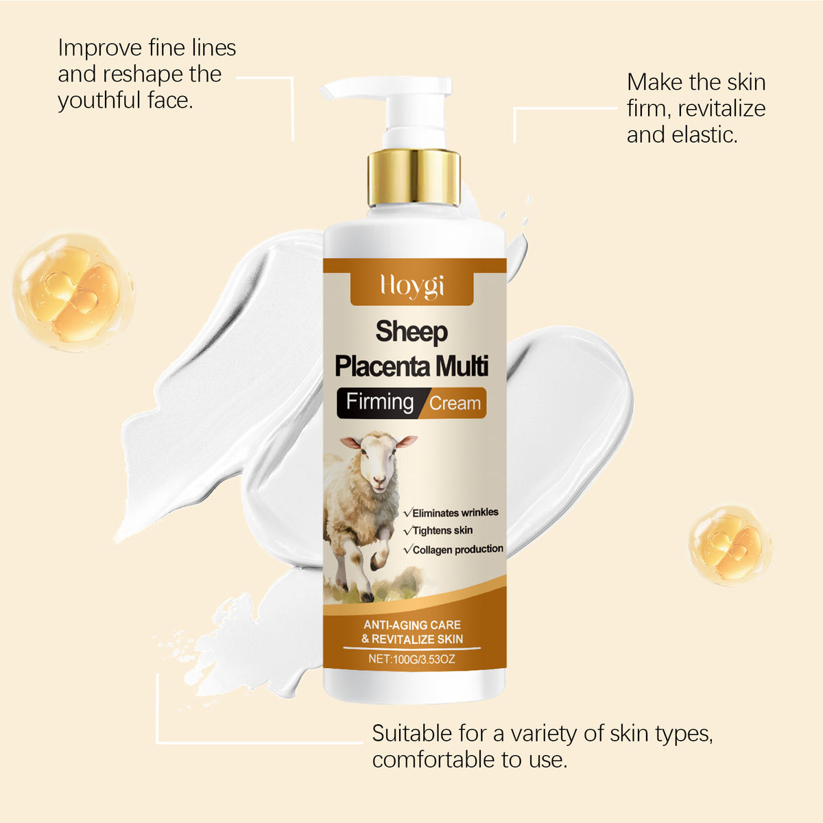 Hoygi Tila Brightening And Delicate Skin Care Cream