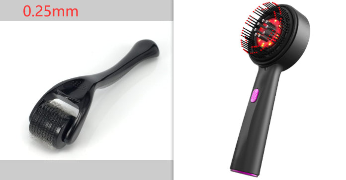 IPX7 Electric Massage Comb Home Scalp Drain Comb Red Light Anti-slip Hair Care Multi-functional Massage Comb