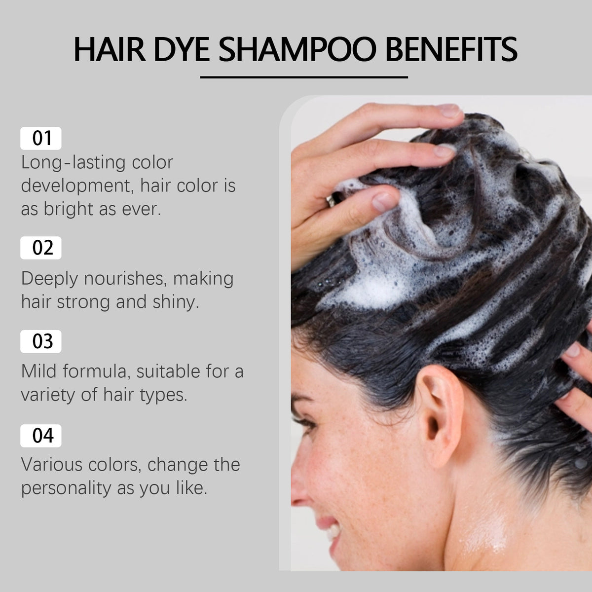 HoeGoa Hair Shampoo Mild And Non-irritating