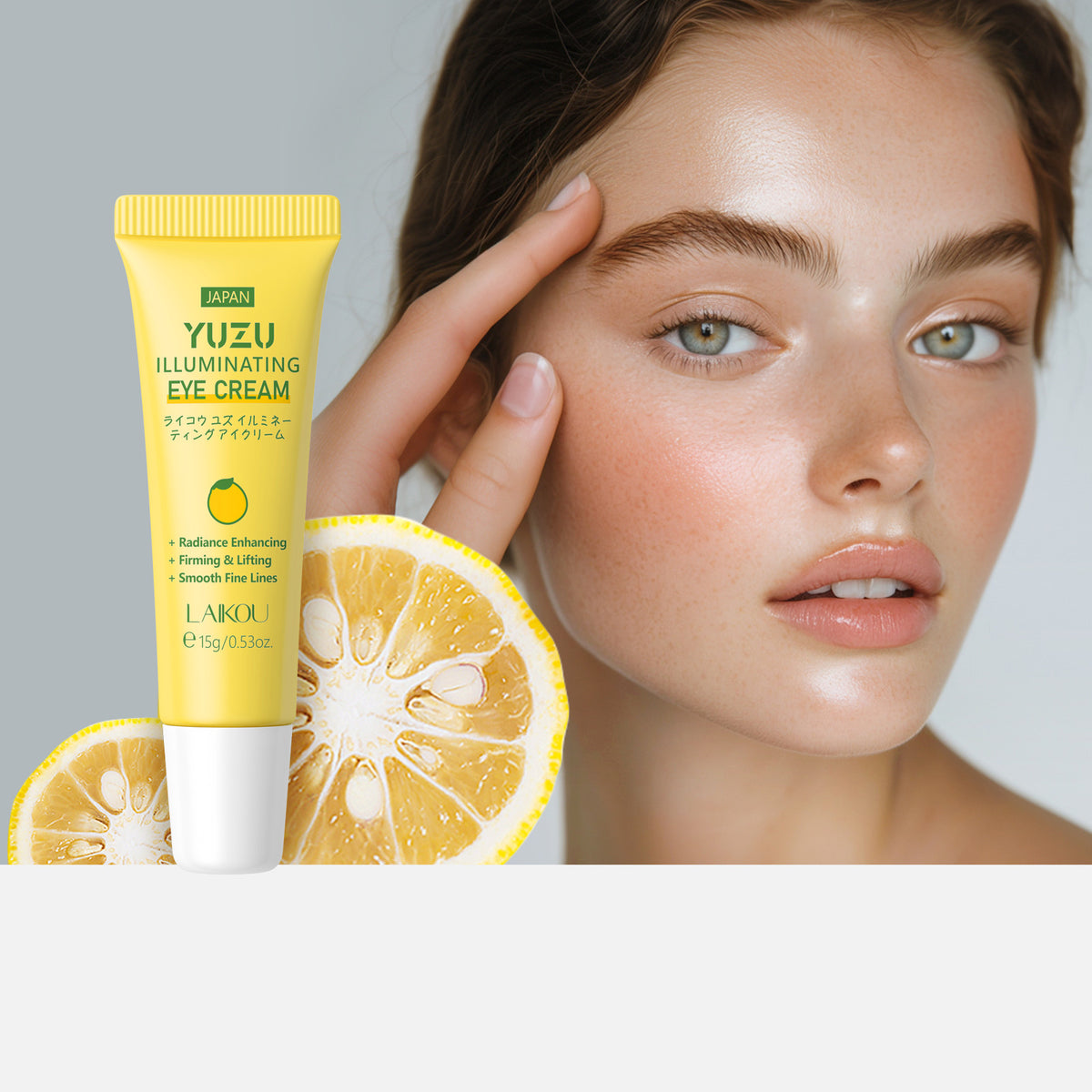 Laikou Grapefruit Eye Cream 15g Hydrating