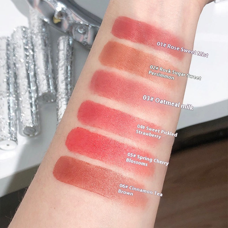 Art Value Velvet Mist Lip Mud Matte White Lipstick
