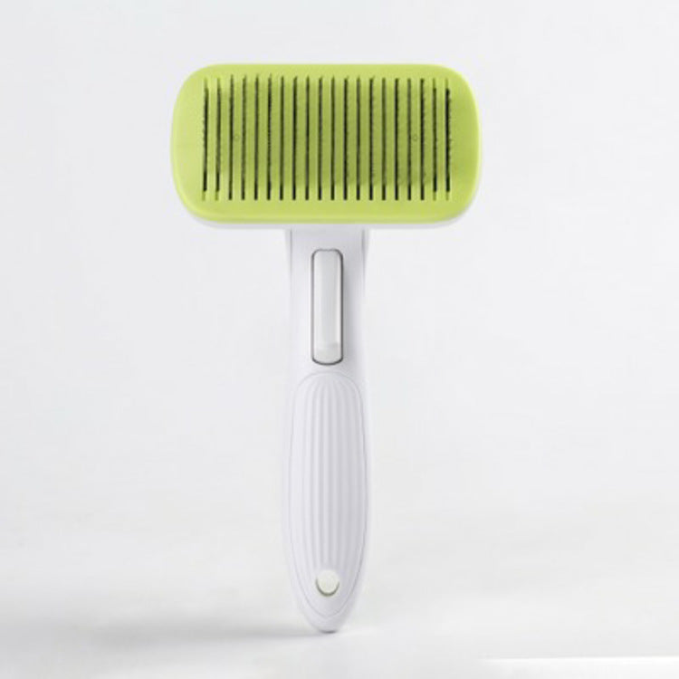 Pet hair removal comb