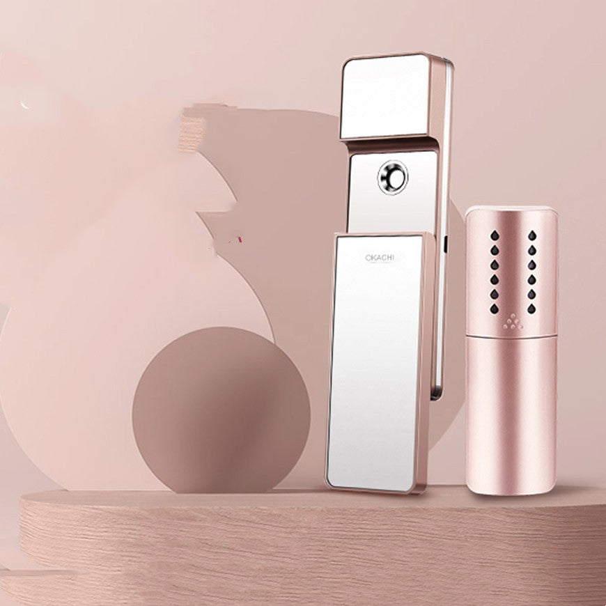 Akai Okachi USB Rechargeable Face Moisturizing Cold Sprayer Beauty Instrument