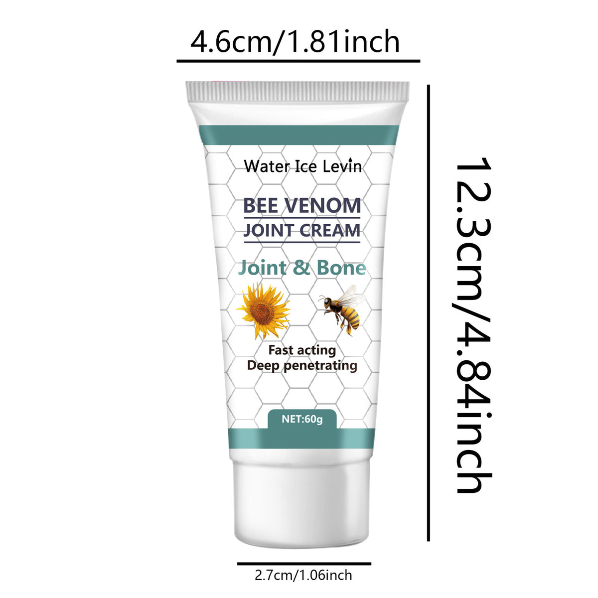 Water Ice Levin Body Massage Care Cream Gentle