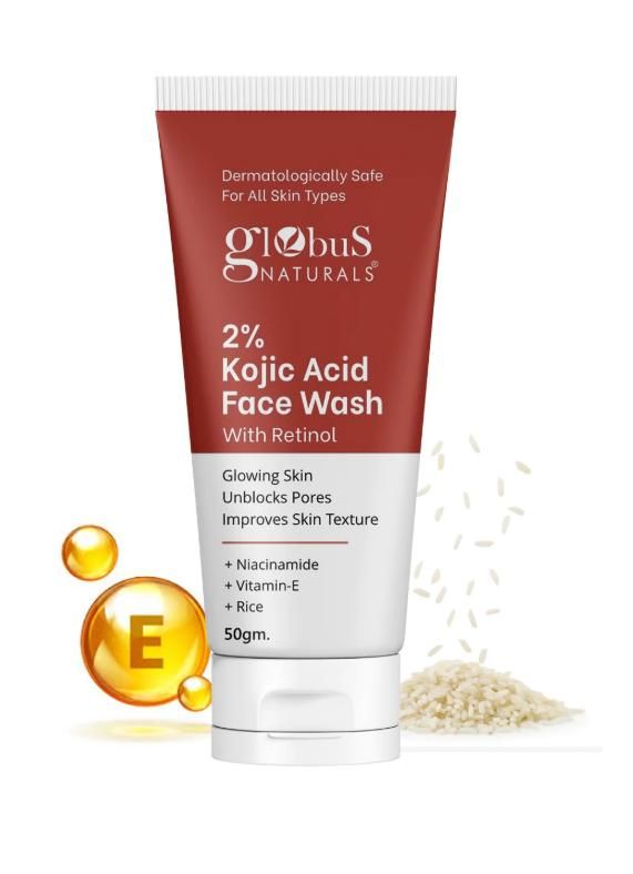 Globus Naturals Kojic Acid Facewash?125 Gm (Pack of 2)