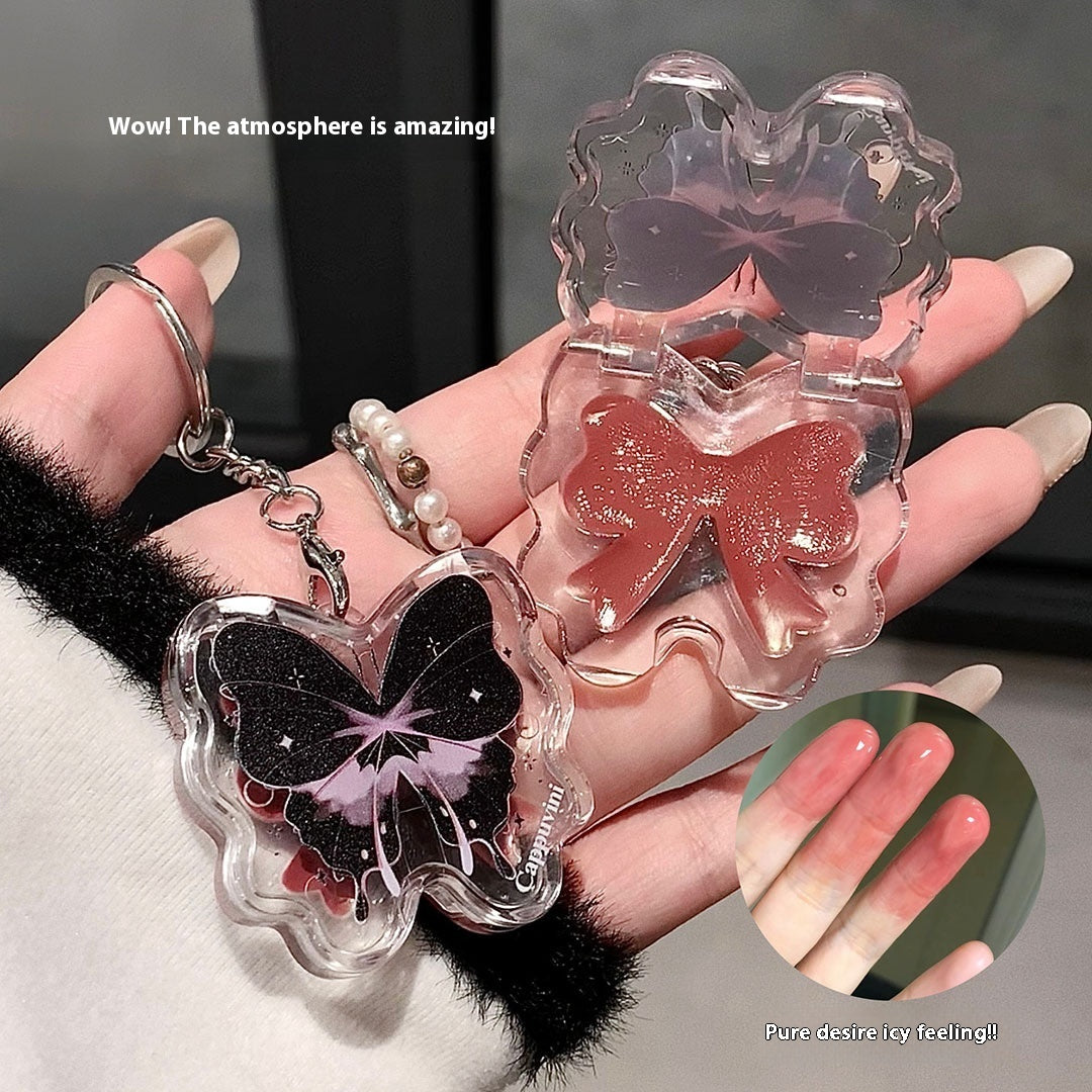 Solid Lip Gloss Mirror Water Light Moisturizing