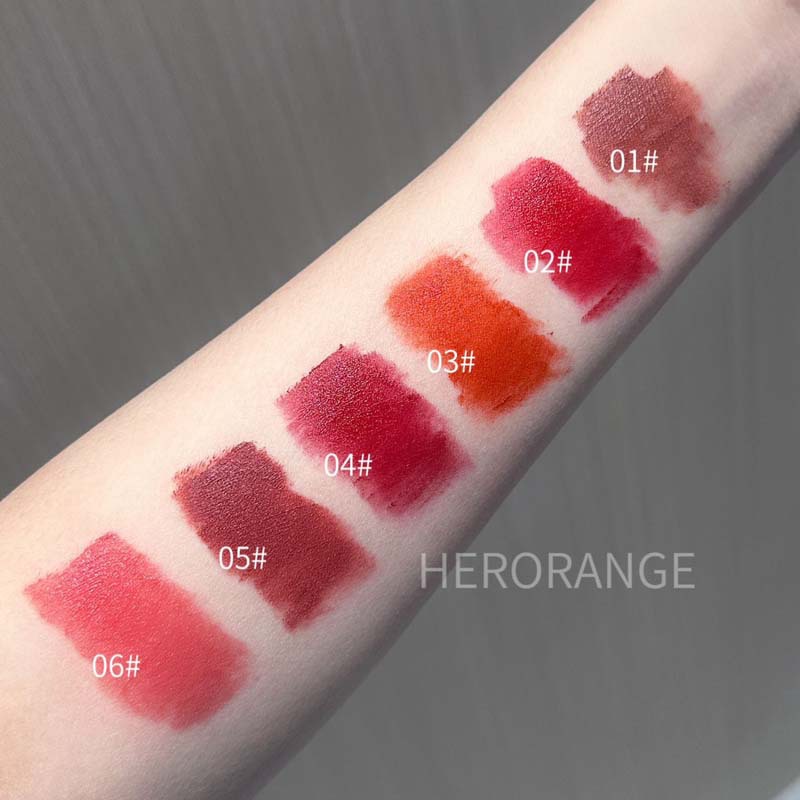 HeroRange Velvet Lip Lacquer Matte Finish White Lipstick Waterproof And Durable