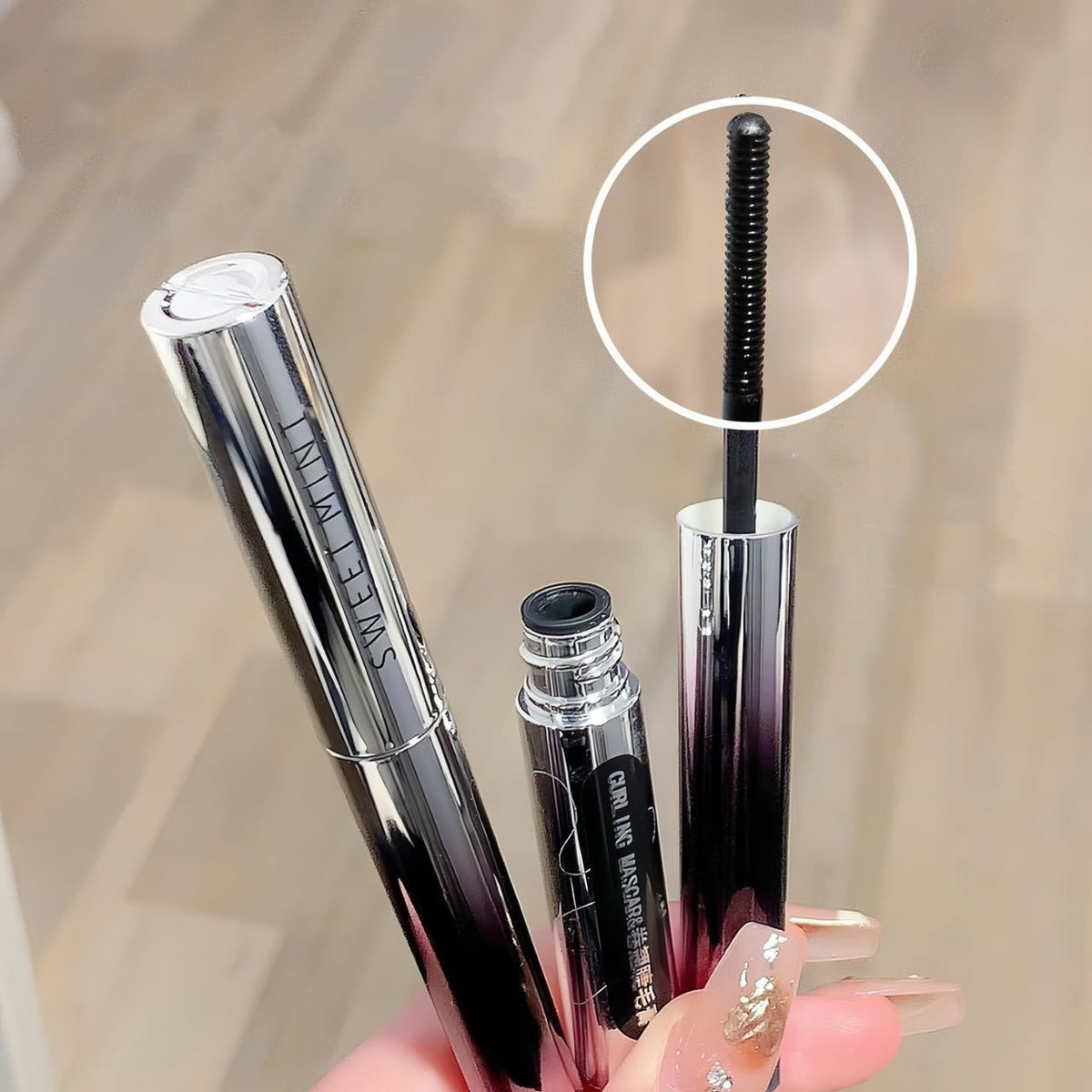 Sweet Mint Curling Mascara Long Lasting Smear-proof Makeup Waterproof Not Smudge