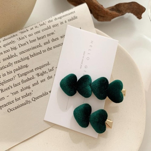Women's Hairpin Set Cloth Art Korean Version