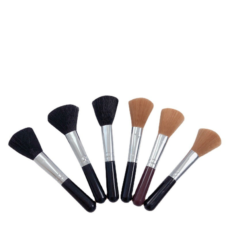 Single Makeup Brush Portable Blush Highlighter Silhouette Powder
