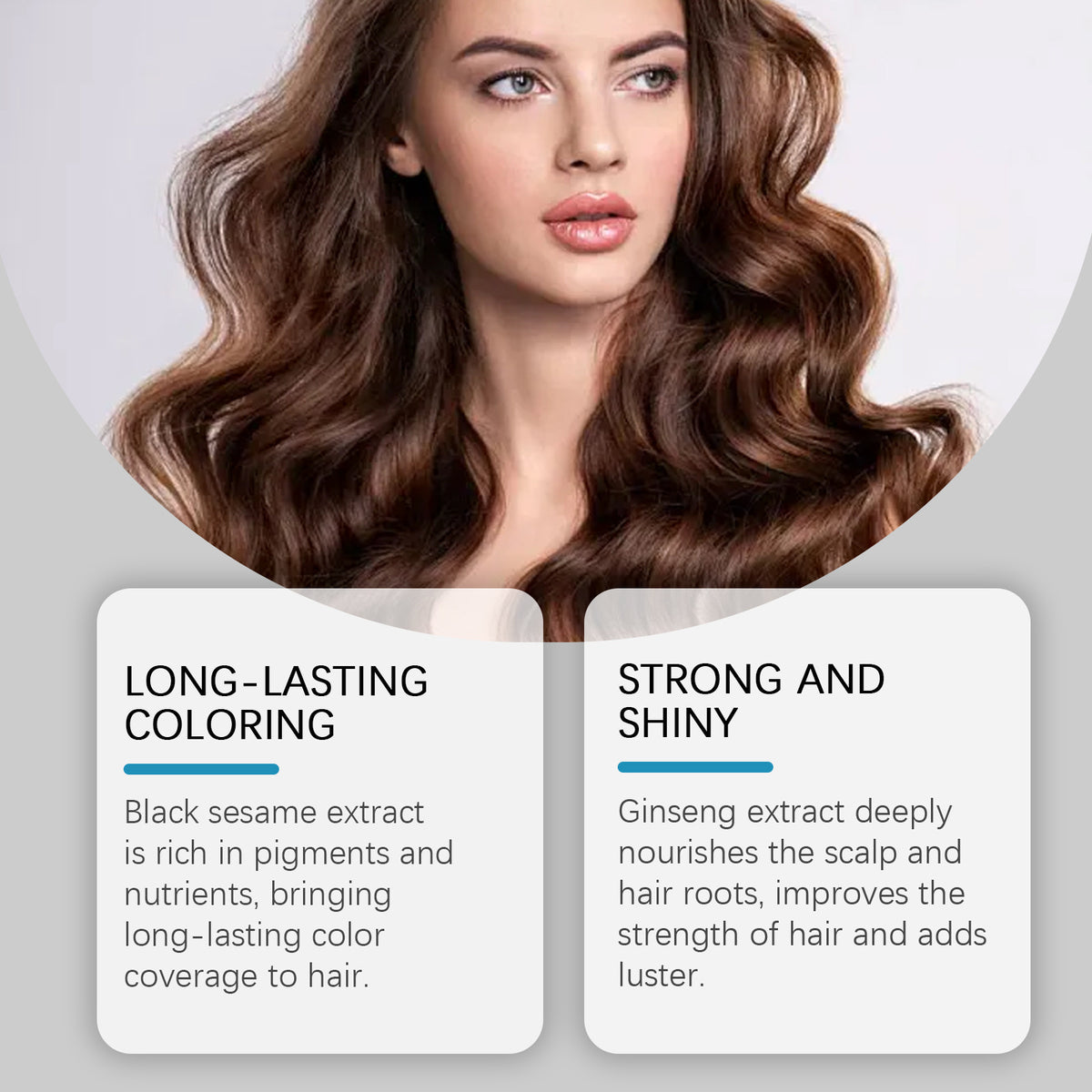Eelhoe Herbal Plant Extract Nourishing Long-lasting Color Rendering Soft Shampoo