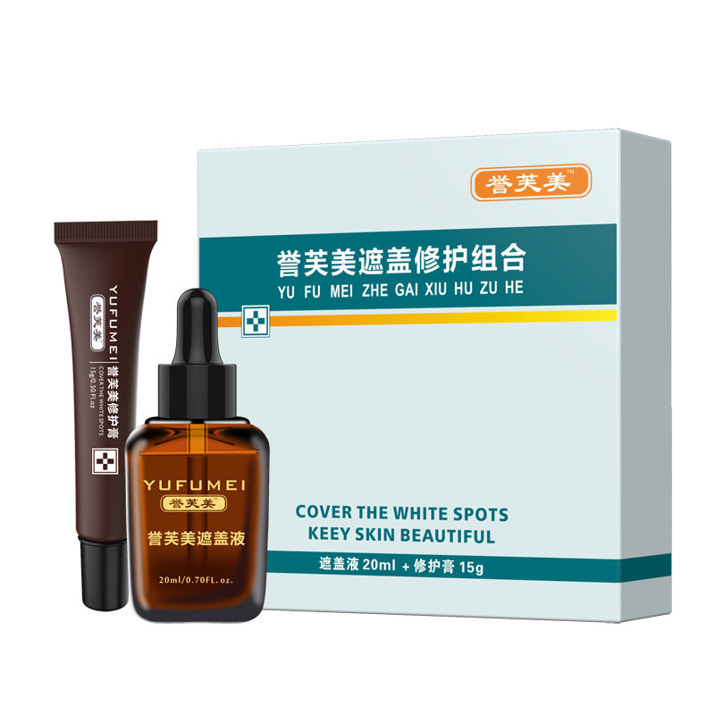 Fasiefin 2Fashion Vatican Covering Cream Covering White Spots Birthmark Skin Marks Tattoo Covering Cream Concealer Cream Pen Liquid Combination