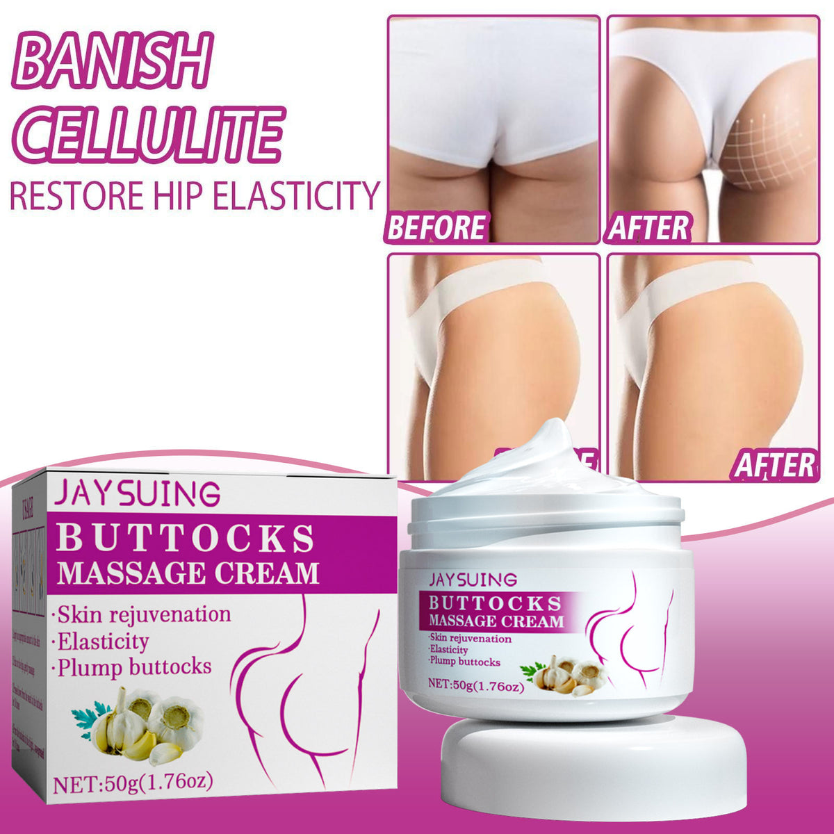 Jaysuing Firming And Lifting Peach Butt Cream