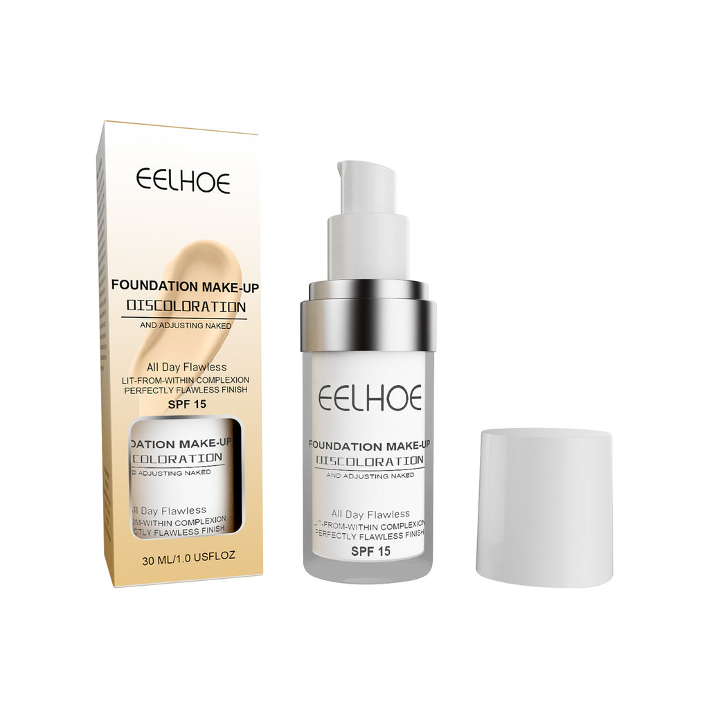 Eelhoe Temperature Change Liquid Foundation Concealer Long-lasting Moisturizing Waterproof Sweat-proof