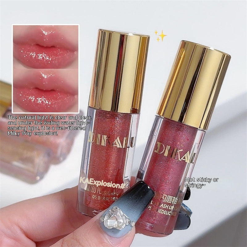 Dikalu Transparent Lip Gloss Water Light Lipstick Cream Pure Desire