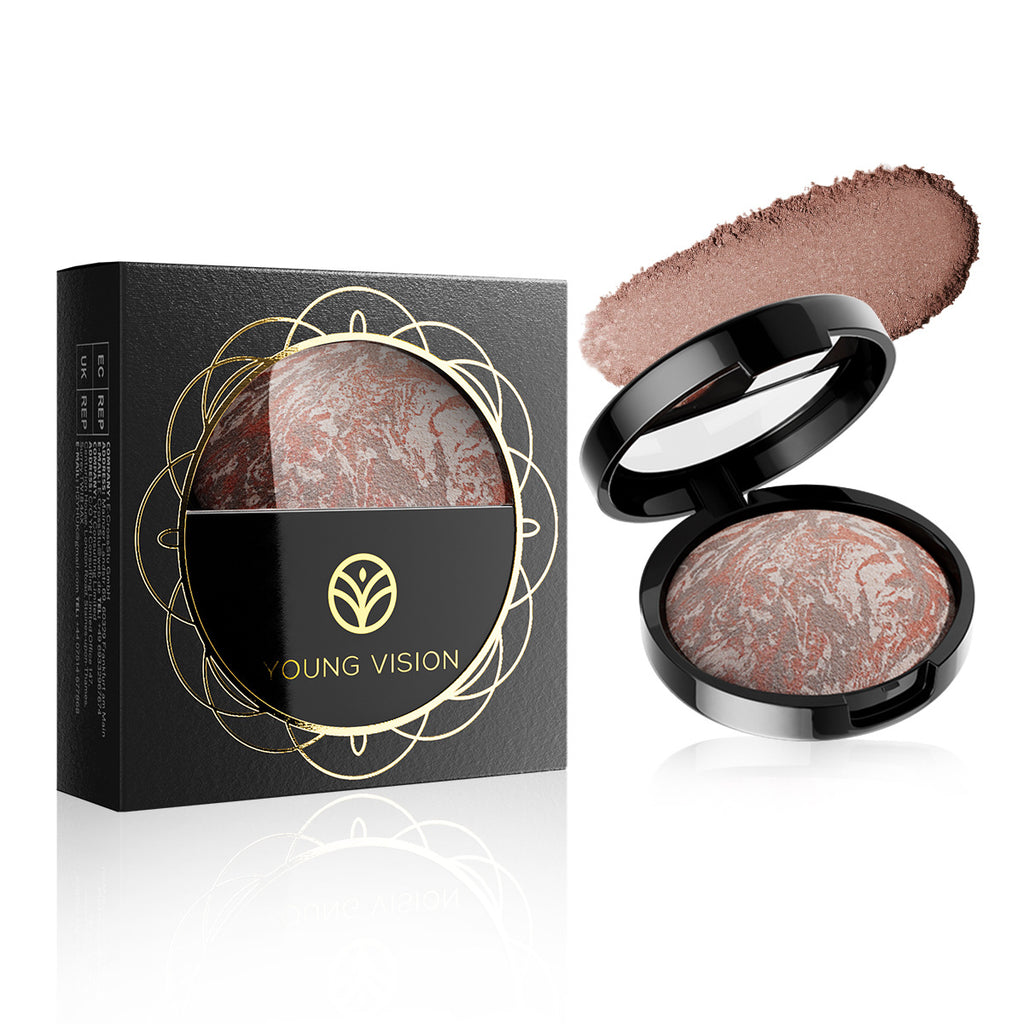 Young Vision 4-color Pork Belly Baked Powder Foundation Powder Fine Silky Improve Skin Color