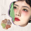 Nobbi Popular Beauty Makeup Fine High Light Eye Shadow Quad Plate