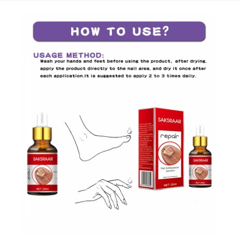 Saksraar Onychomycosis Liquid Nail Removal Cream Soft Liquid