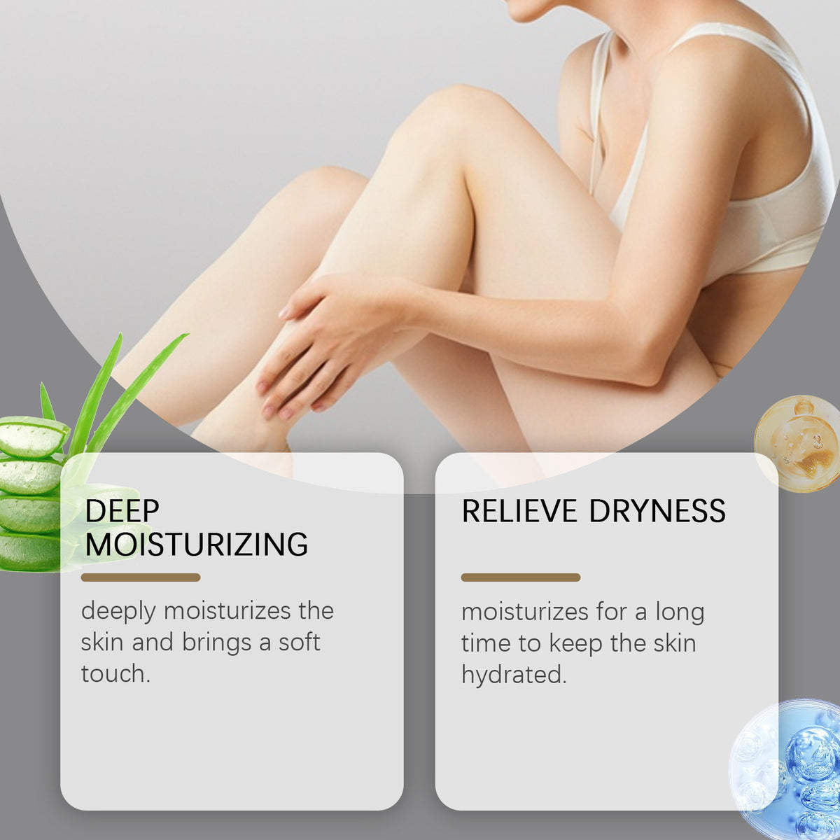 OceAura Body Cream Moisturizing Care Lasting
