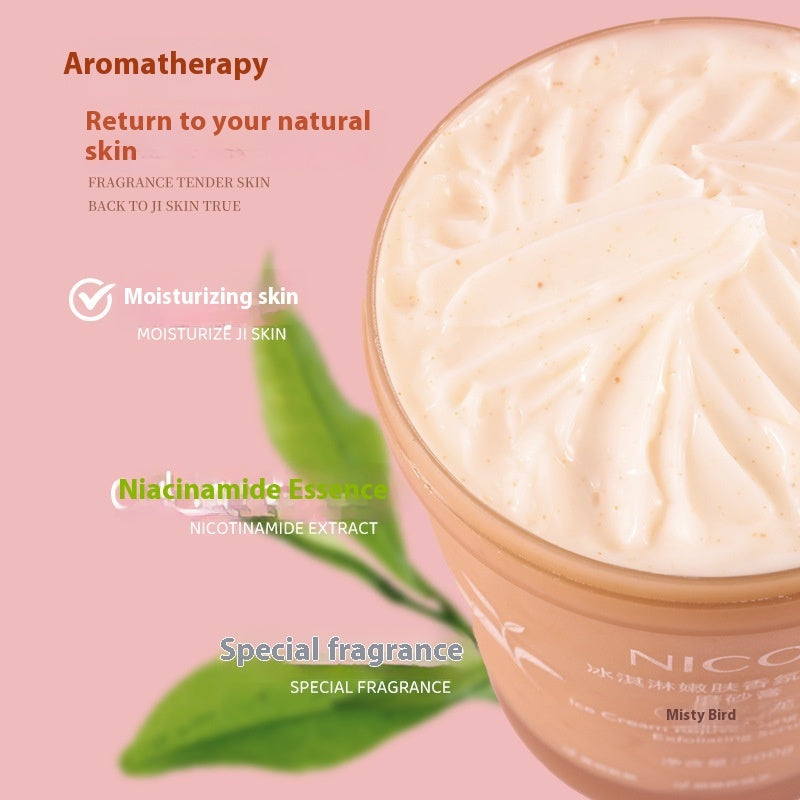 Nicor Ice Cream Skin Rejuvenation Exfoliating Facial Scrub