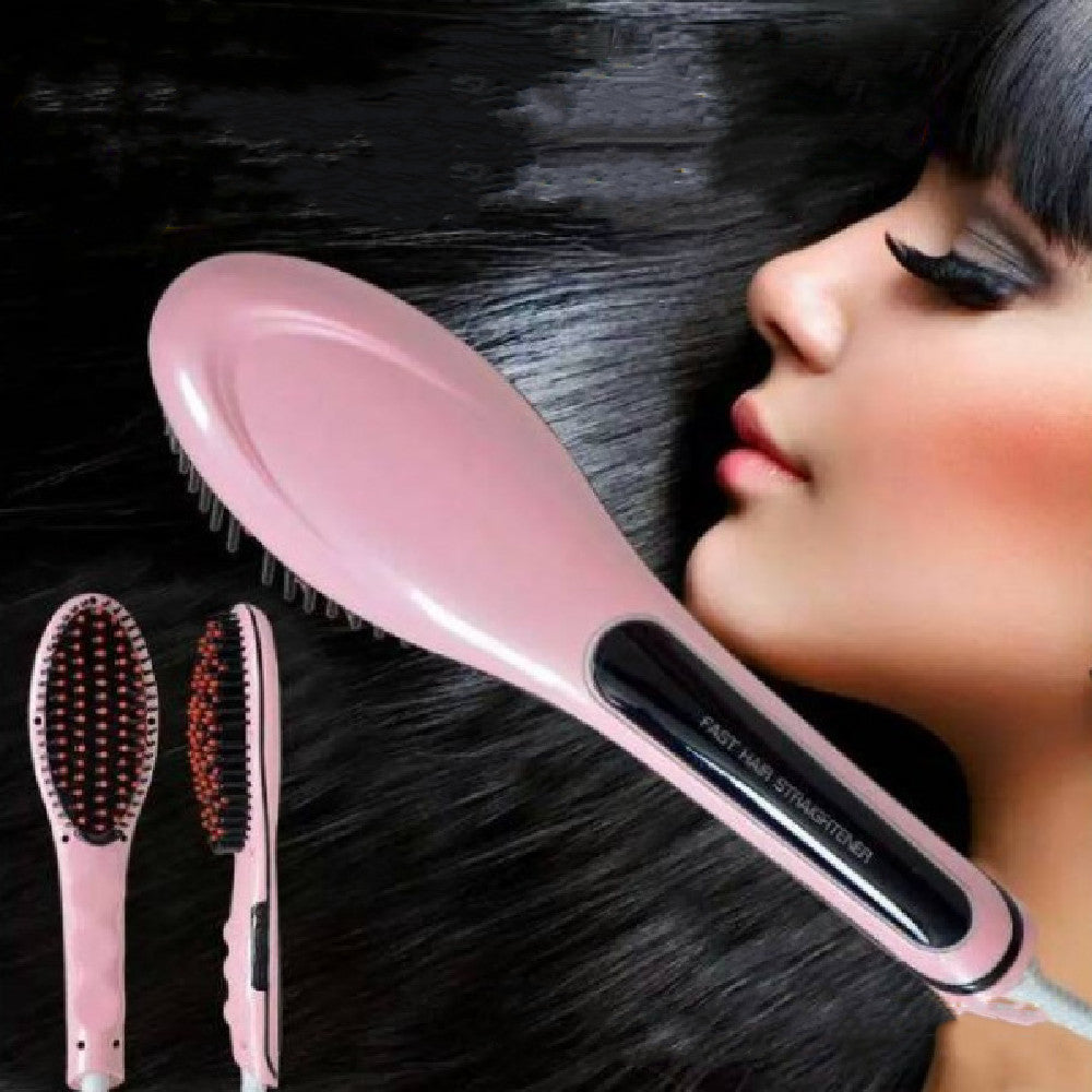 Fast Hair Straightener Hairdressing Comb