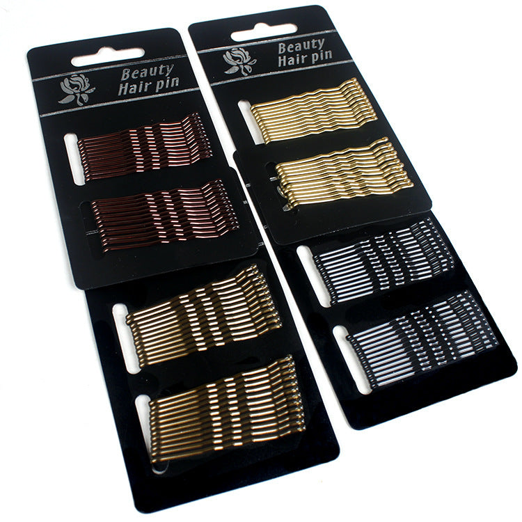 Black high-end Non-Shedding t Net Red Hair Accessories Word Clip