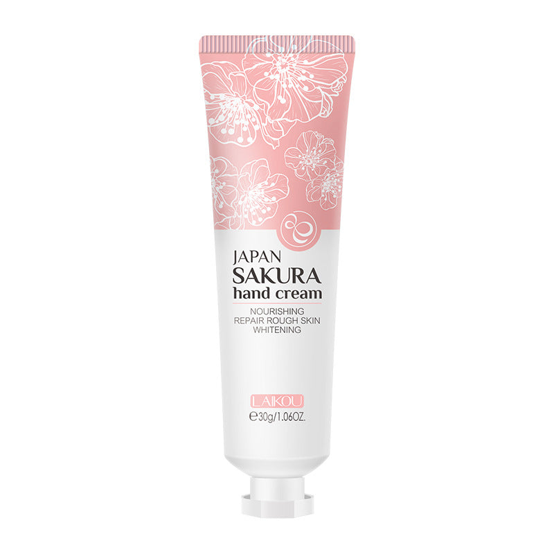 Laikou Cherry Blossom Cream 30g And Moisturizing Hand